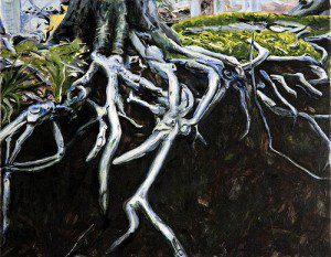 The Root of Atheism | Tree Root Painting